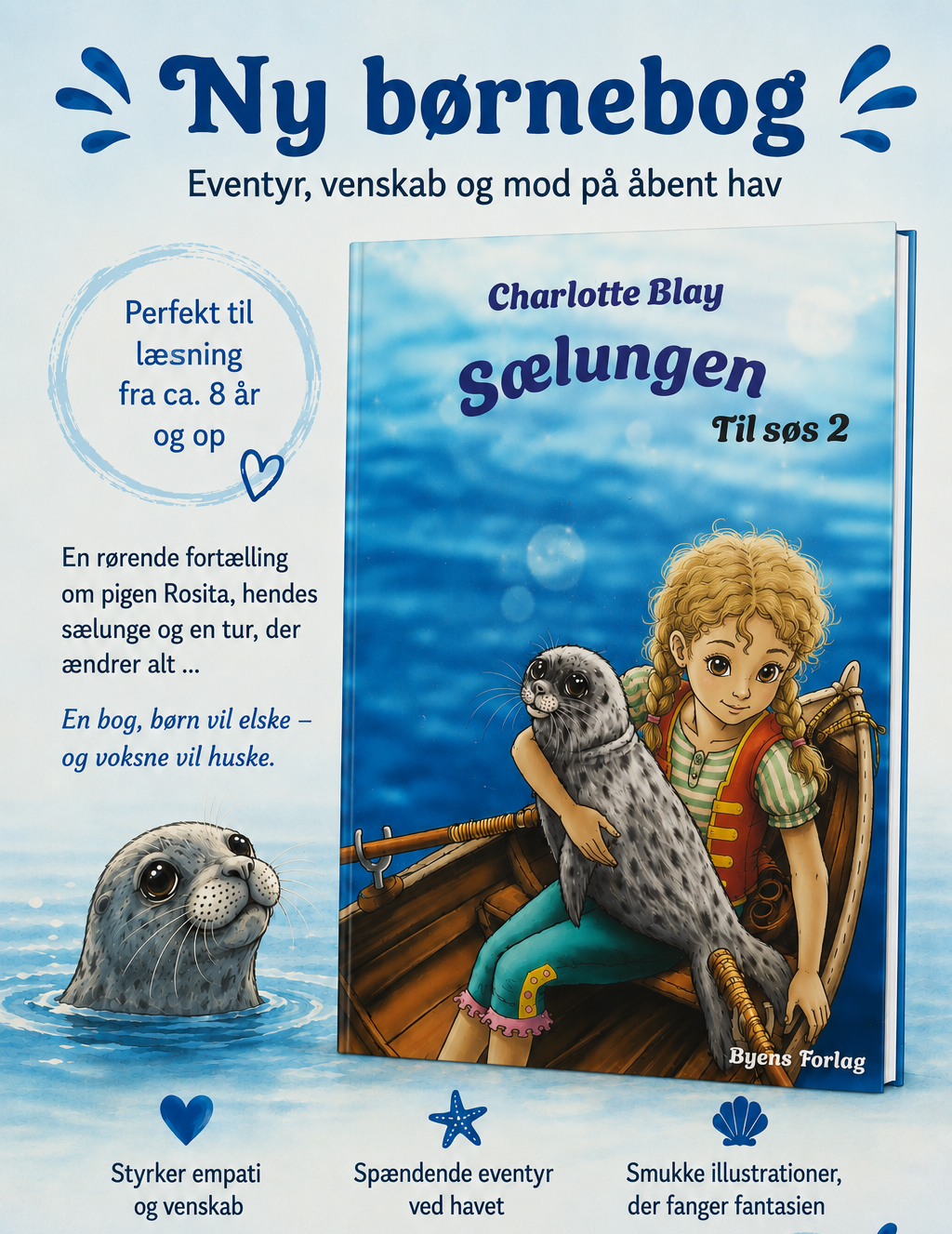 Sälungen – en ny barnbok av författaren Charlotte Blay