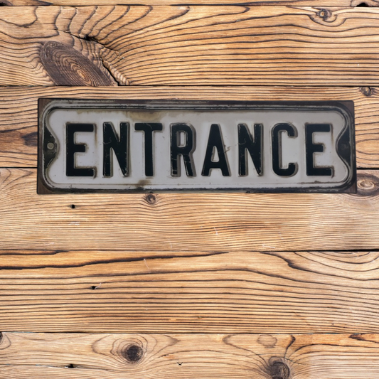 Skylt - ENTRÉ