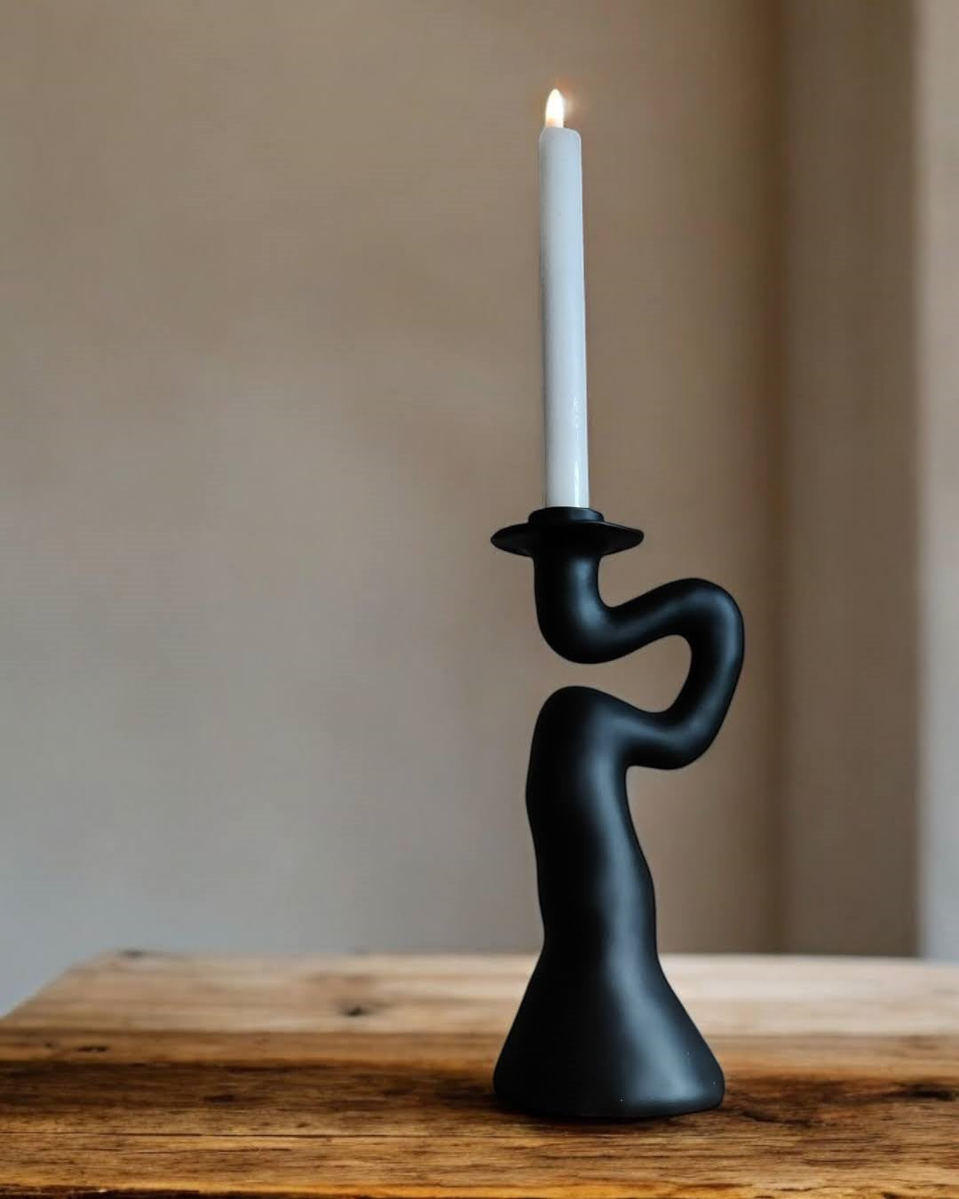 Ljusstake med gunga