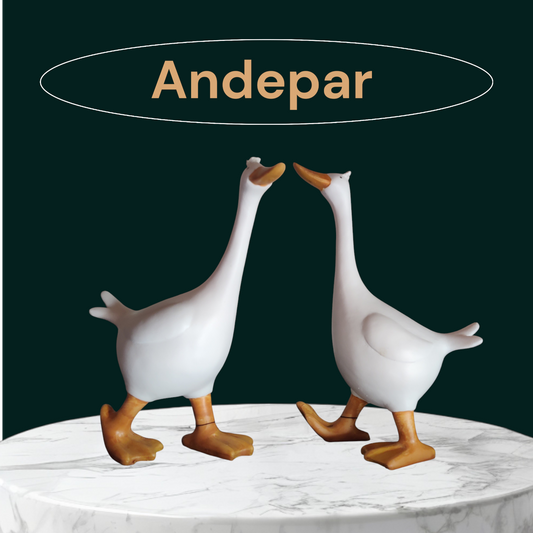 Sjovt andepar - 22 cm i højden