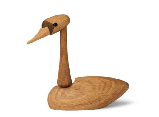 Svan i trä