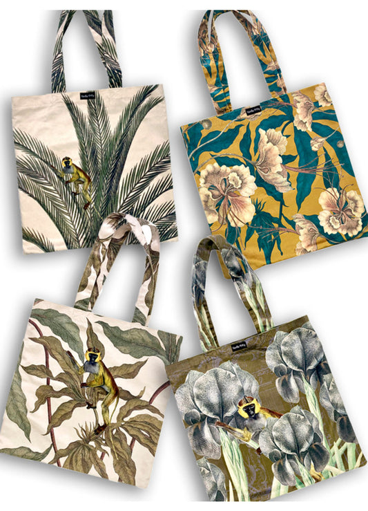 Shoppingväska - sammetsväska