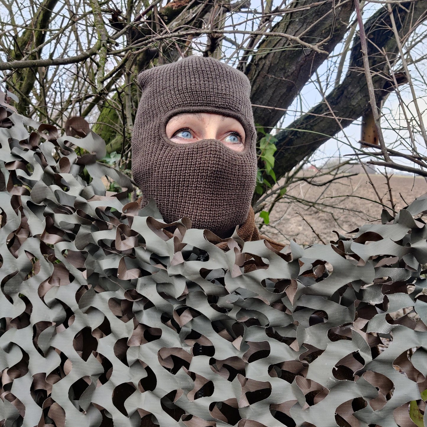 Balaclava - mössa för jakt och vantar