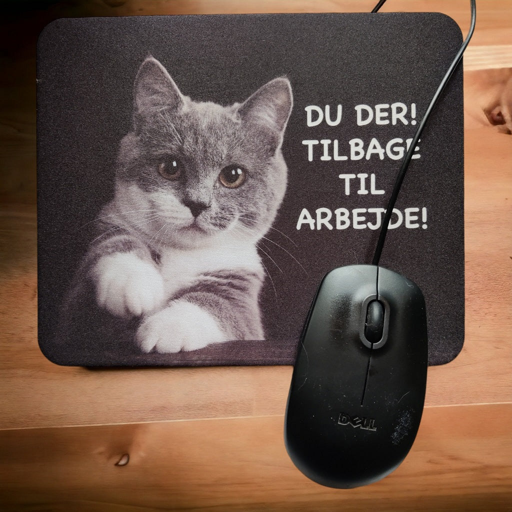 Musmatta med kattmotiv