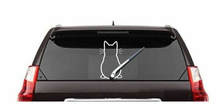 Klistermärke för din bil - katt