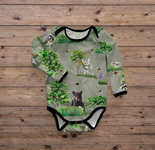 Bodystocking för björn och räv