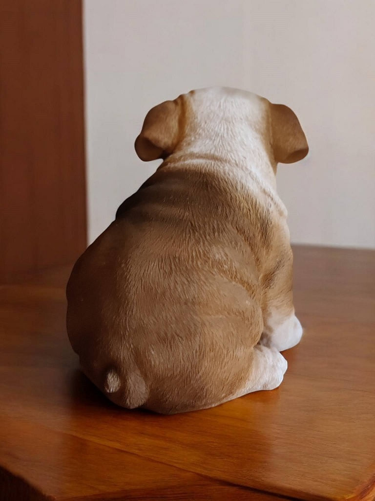 bulldog hvalp set bagfra