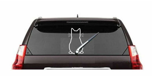 Klistermärke för din bil - katt